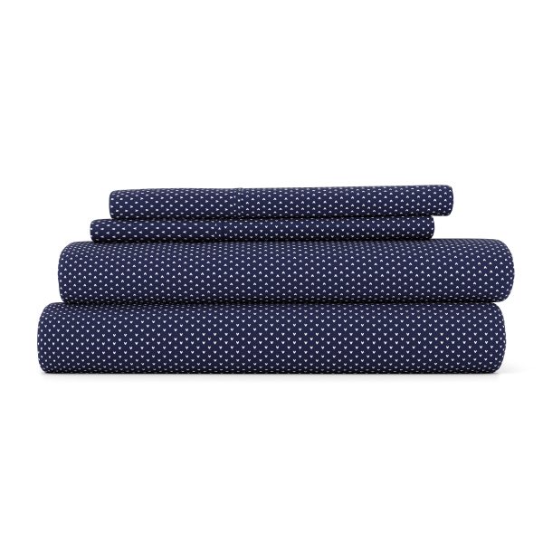 My Heart Pattern 4-Piece Sheet Set on Sale - Image 3