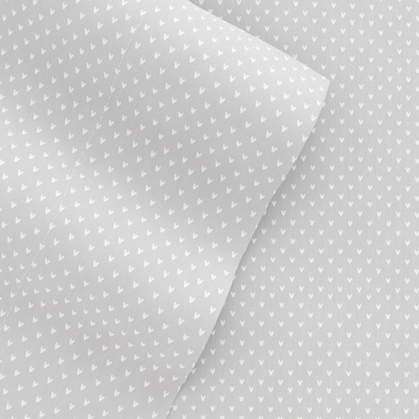 My Heart Pattern 4-Piece Sheet Set on Sale - Image 5