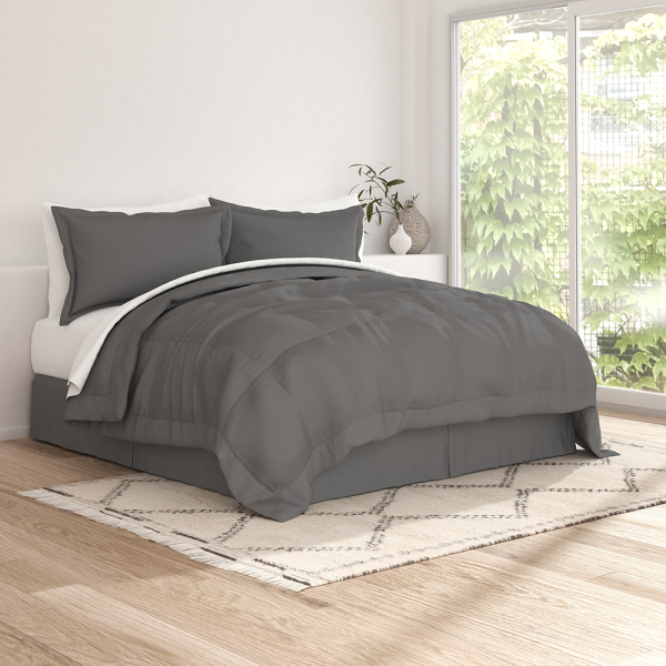 8-Piece Down-Alternative Comforter Set For Cheap