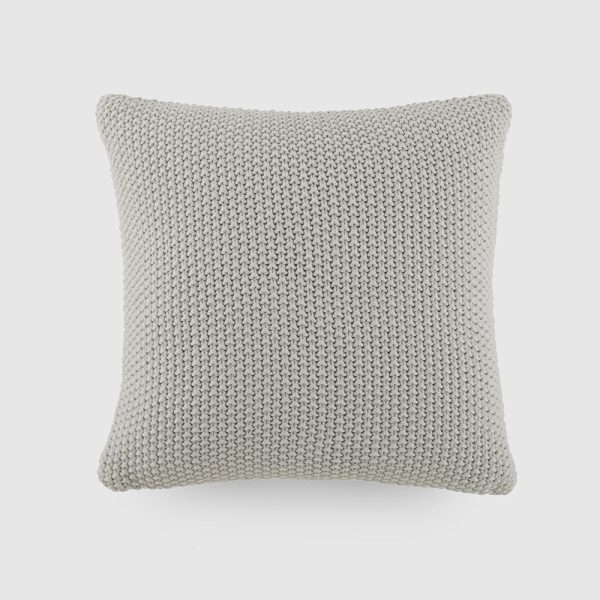 Seed Stitch Knit Throw Pillow Cover and Insert Online - Image 3