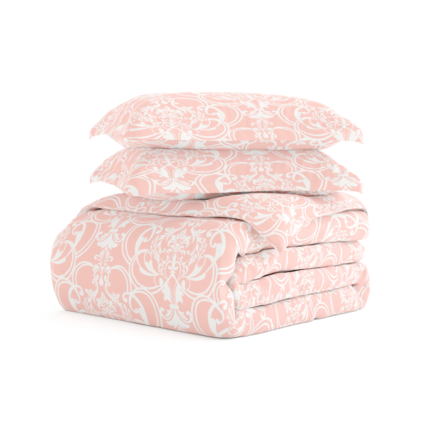Romantic Damask Pattern 3-Piece Duvet Cover Set (Sale) Fashion - Image 4