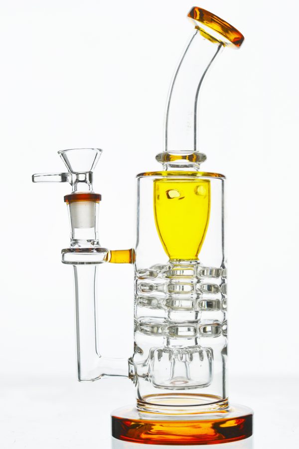 Spoke Perc Showerhead Recycler Bong For Sale - Image 4