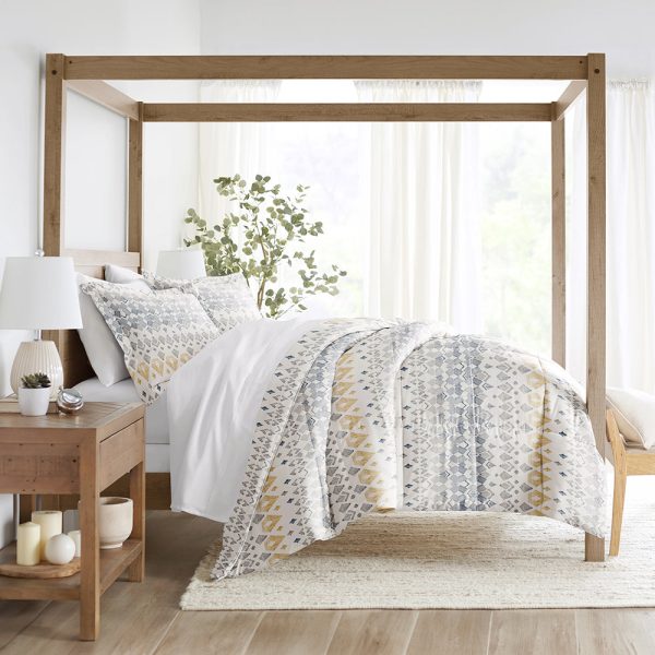 Mayan Stamp Down-Alternative Comforter Set (Sale) For Cheap - Image 2