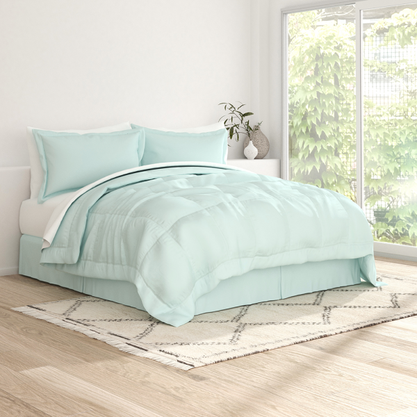 8-Piece Down-Alternative Comforter Set For Cheap - Image 4