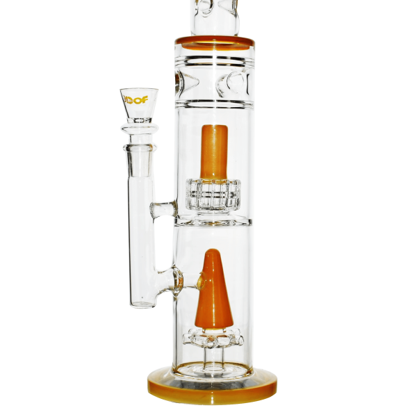 18  Rock Gladd Pyramid Perc Bong Online - Image 3