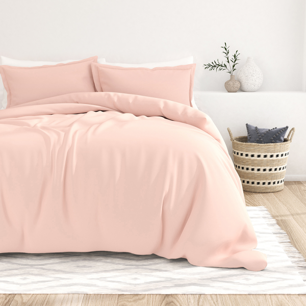 3-Piece Essential Duvet Cover Set Online Sale - Image 5