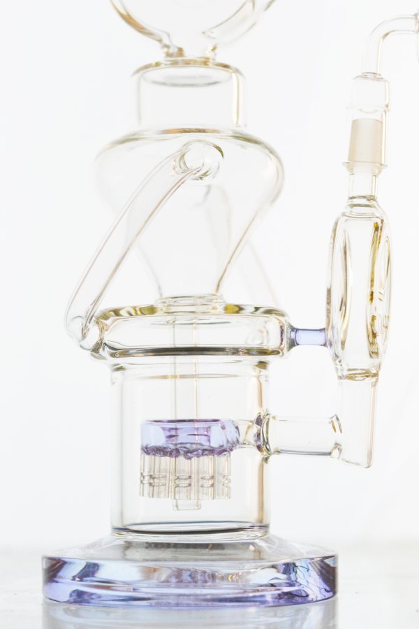 Lookah Glass - Sprinkler Perc Coil Recycler Fashion - Image 3
