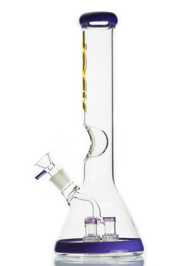 Rock This - Thick Glass Triple Perc Beaker Bong Hot on Sale