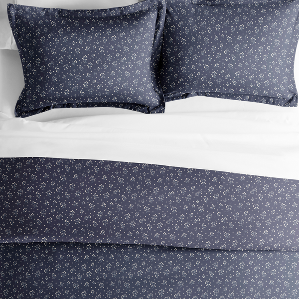 Midnight Blossoms Pattern 3-Piece Duvet Cover Set (Sale) Online Sale - Image 3