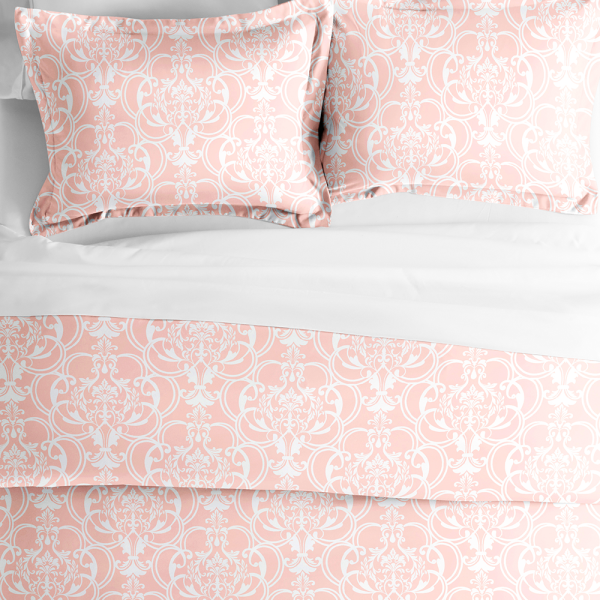 Romantic Damask Pattern 3-Piece Duvet Cover Set (Sale) Fashion - Image 3