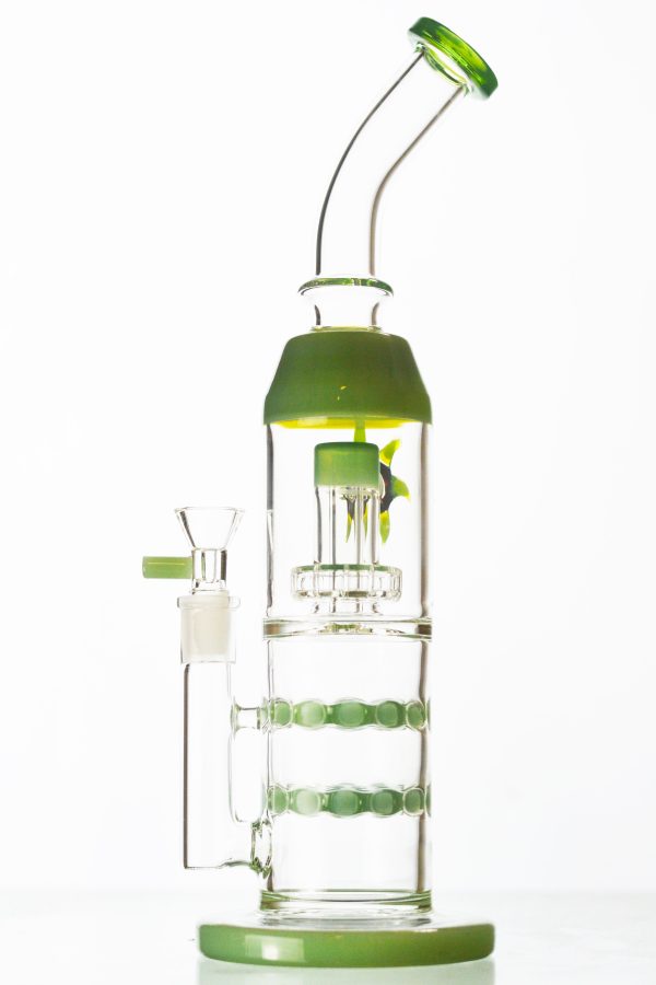Toker Supply - Double Honeycomb Eye Bong Online - Image 3