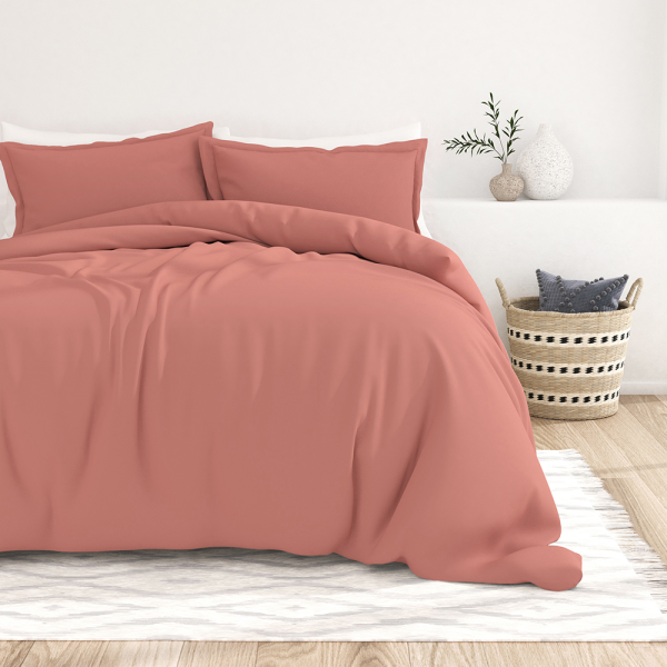 3-Piece Essential Duvet Cover Set Online Sale