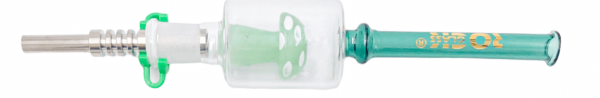 Mushroom Perc Dab Straw w  Titanium Tip For Discount - Image 3