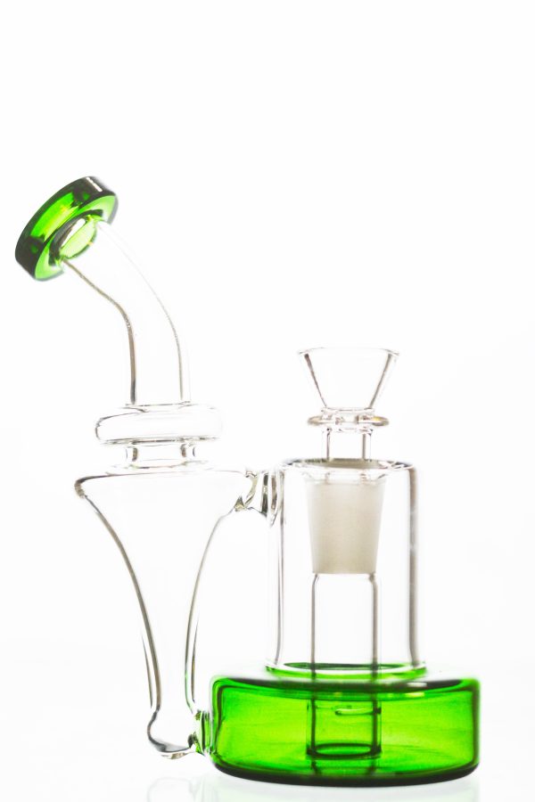 Hollow Base Funnel Recycler Dab Rig For Discount - Image 4