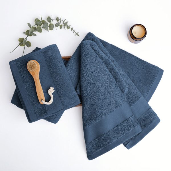 Ultra Soft 100% Cotton 4-Piece Hand Towel Set Supply - Image 2