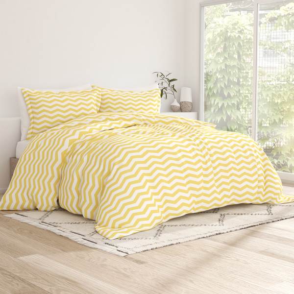 Arrow Pattern 3-Piece Duvet Cover Set (Sale) Online now - Image 4