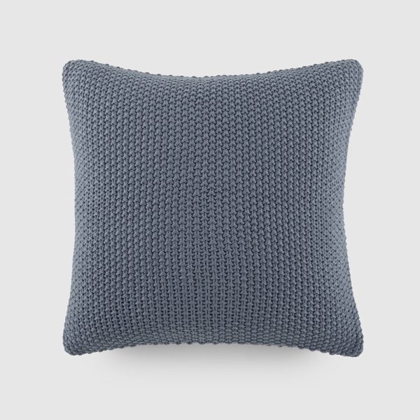 Seed Stitch Knit Throw Pillow Cover and Insert Online