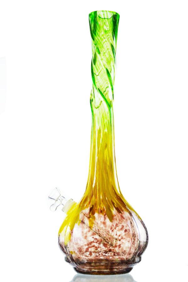 Twisted Sisters - 16  Colored Glass Beaker Base Bong For Discount