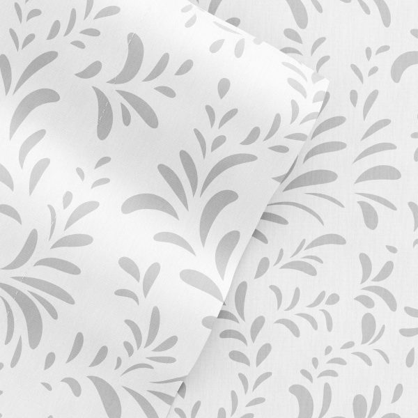 Burst of Vines Pattern 4-Piece Sheet Set (Sale) Discount - Image 5