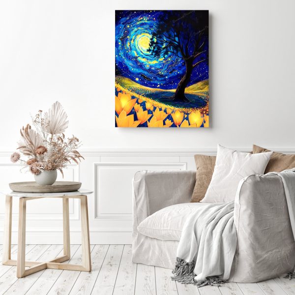 Galaxy Tulips | Diamond Painting For Sale - Image 3