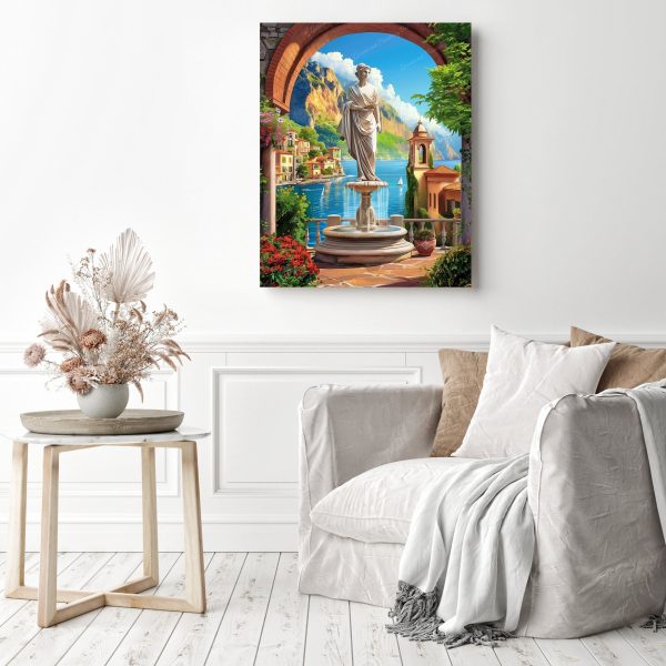 Fountain Balcony | Diamond Painting For Cheap - Image 3
